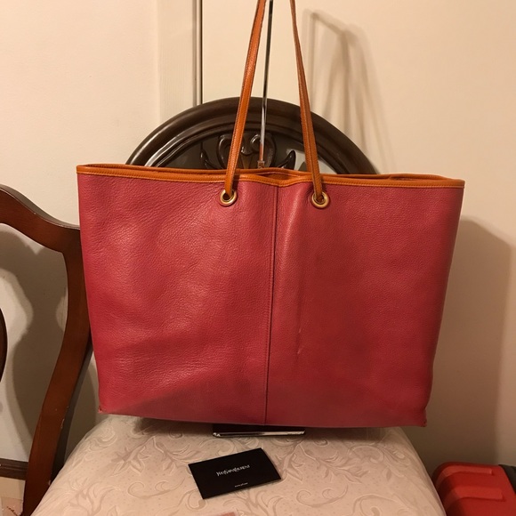 Yves Saint Laurent Handbags - YSL reversible tote gm bag SOLD TO TRADESY 🌺🌺🌺
